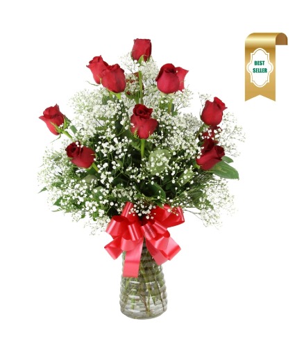 1 Dozen Red Roses 