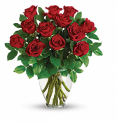 1 Dozen Red Roses Arrangement