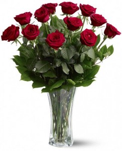1 Dozen Red Roses 