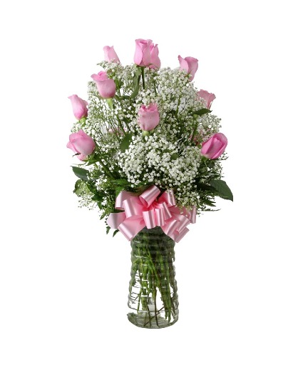 1 Dozen Roses Pink 