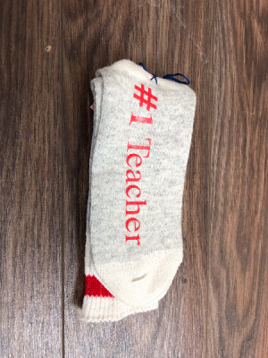 G3 Teacher Cozy socks