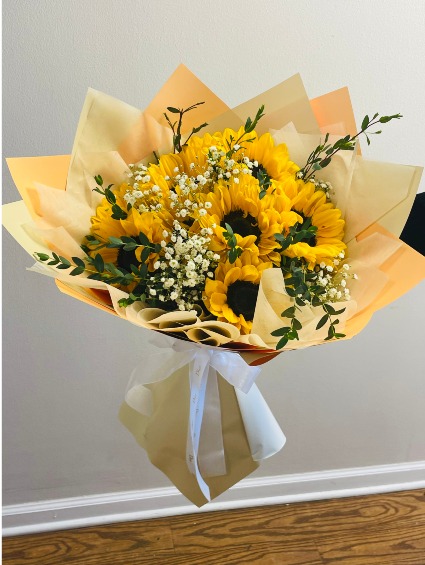 10 Sunflowers Wrapped 