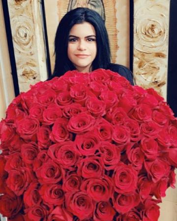 100 rose bouq 