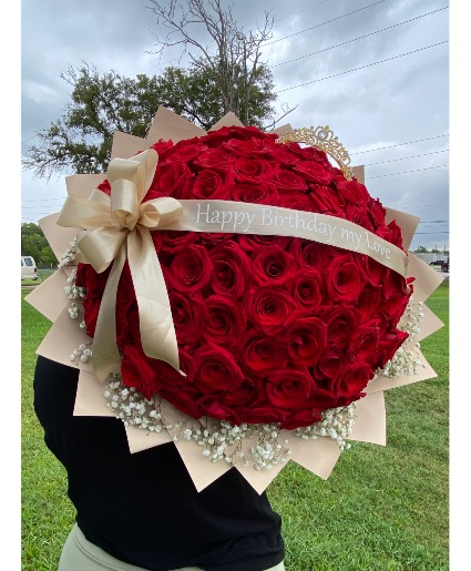 100 Roses Birthday Buchon 