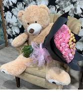 100 roses Roses and chocolates 