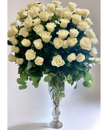 100 Premium Long Stem Roses *Limited Time Special* in Riverside, CA | Willow Branch Florist of Riverside