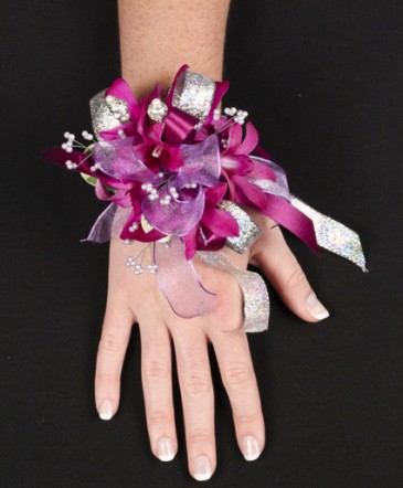 PURPLE PARADISE Prom Corsage in Albany, NY | Ambiance Florals & Events