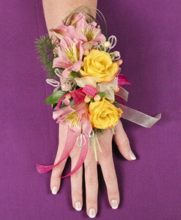 PASTEL POTPOURRI Prom Corsage in Albany, NY | Ambiance Florals & Events