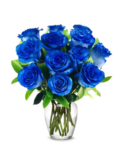 12 blue roses Floral Design