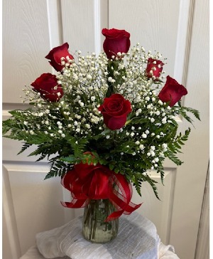 50 red roses vase 50 red roses