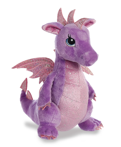  12" Larkspur Dragon Stuffed Animal