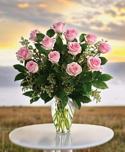 Ecuadorian Pink Rose Arrangement  Rose Arrangement