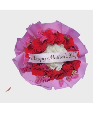 12 rose bouquet  