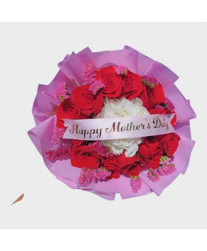12 rose bouquet  