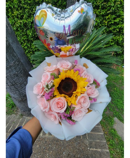 12 rose mothers day bouquet  