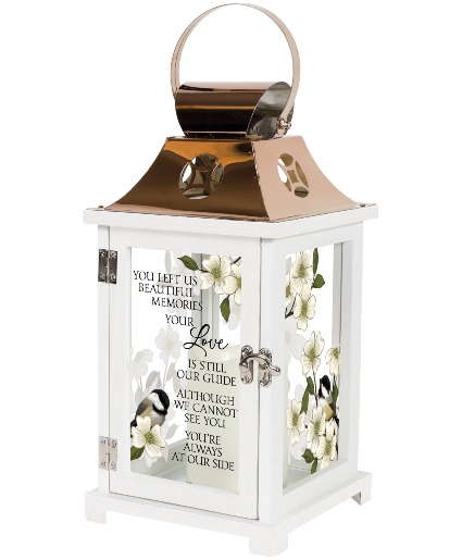 13.5" Chickadee Your Love Small Lantern