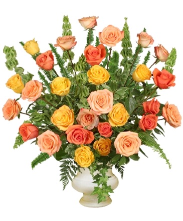 Timeless Roses Arrangement in Albany, NY | Ambiance Florals & Events