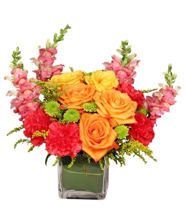 Dynamic Colors Bouquet in Riverside, CA | Willow Branch Florist of Riverside