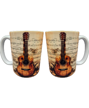 15oz Acoustic Guitar Mug 1 mug