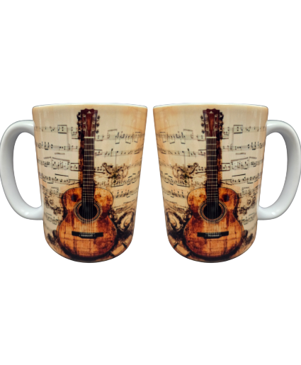 15oz Acoustic Guitar Mug 1 mug