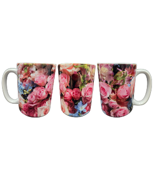 15oz Floral Mug 1 mug