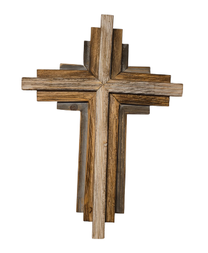 17" Layered Cross 