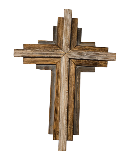 17" Layered Cross 