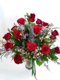 18 Long Stem  Roses Arrangement  Roses