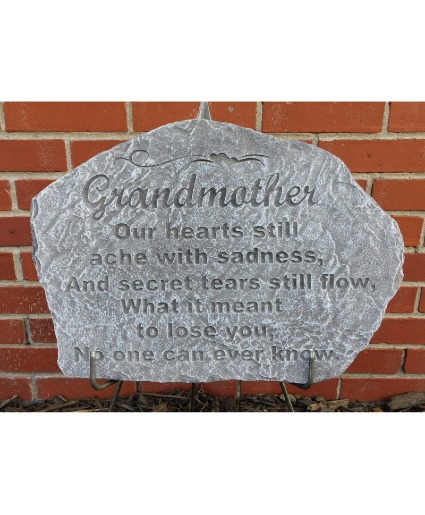 18" X 12" X 1" Grandmother Memorial Stone 
