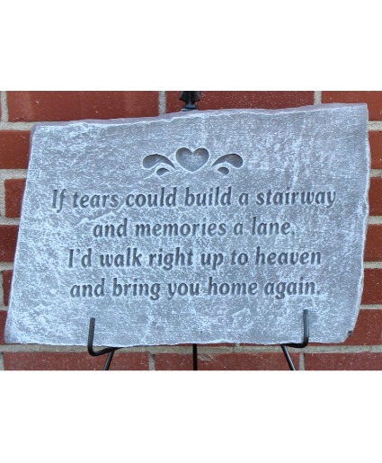18" X 12" X 1"  Memorial Stone 