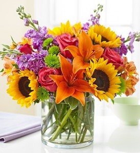 Floral Embrace Fall Arrangement