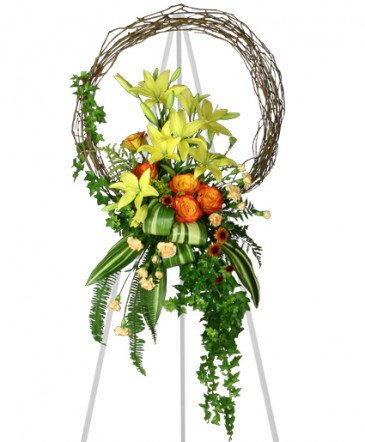 GARDEN PATHWAY Funeral Flowers in Ocala, FL | Blue Creek Florist