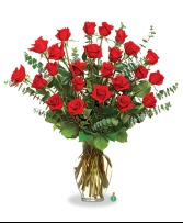2 dozen Red Longs Red Roses