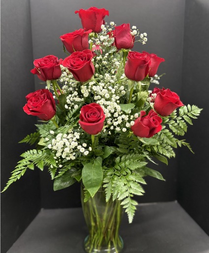 2 Dozen Rose Vase 