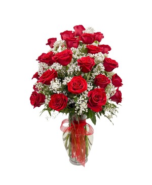 2 Dozen Roses Flower Arrangement