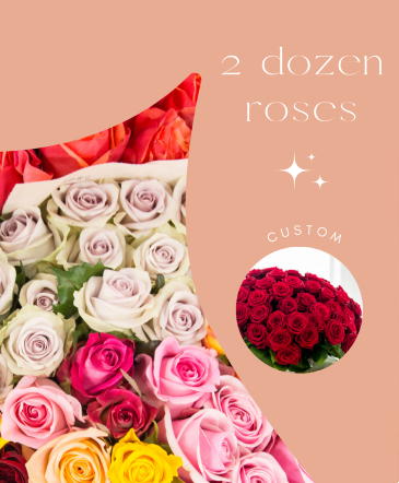 2 Dozen Roses Vase Arrangement  in Bend, OR | AUTRY'S 4 SEASONS FLORIST