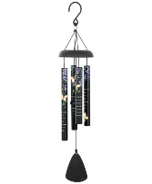 20" Black sonnet windchime Memory becomes a treasure
