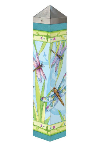 20” Dragonfly Days Art Pole Gifts 