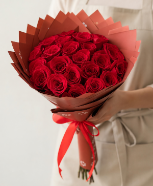 20 Red roses  