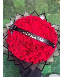 200 Red Roses Ramo 
