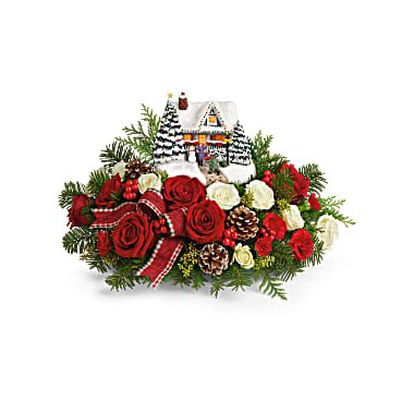 2020 Thomas Kinkade Homecoming Hero Bouquet 