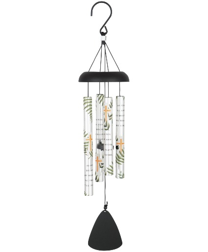 21" Serve the Lord Wind Chime