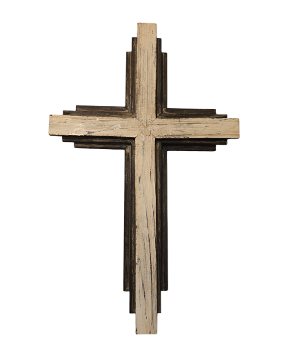 23" Layered Cross 
