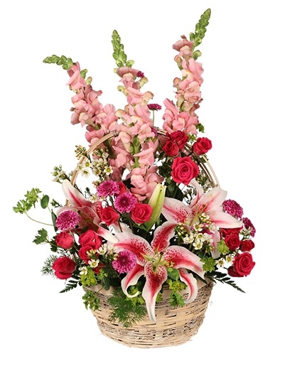 BECAUSE YOU'RE SPECIAL Flower Basket
