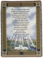 23RD PSALM THROW 