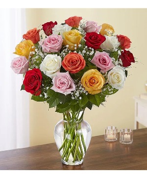  Assorted Mixed Roses  