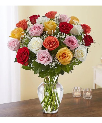  Assorted Mixed Roses  