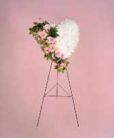 Bleeding Heart  Silk Floral Arrangment 