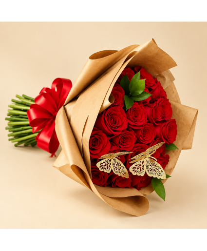 24 Rose Wrap 