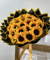 24 Sunflowers flower buquete
